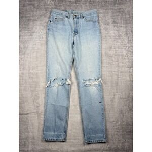 Levis Jeans Mens 33x32 Blue Denim Orange Tab Vtg 90s 631 Slim Straight Grunge